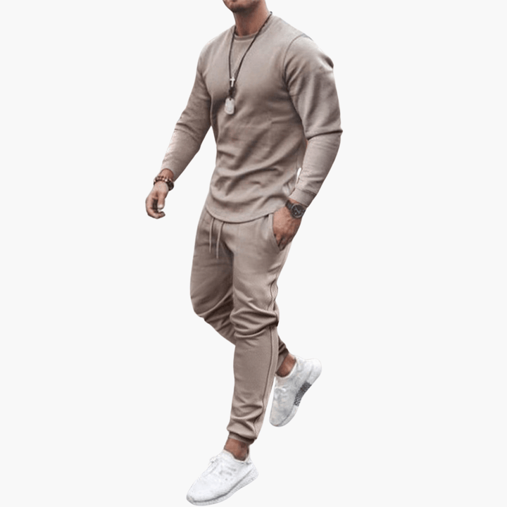 Stylisches Slim Fit Trainingsanzug-Set für Männer - SchmiedeMode