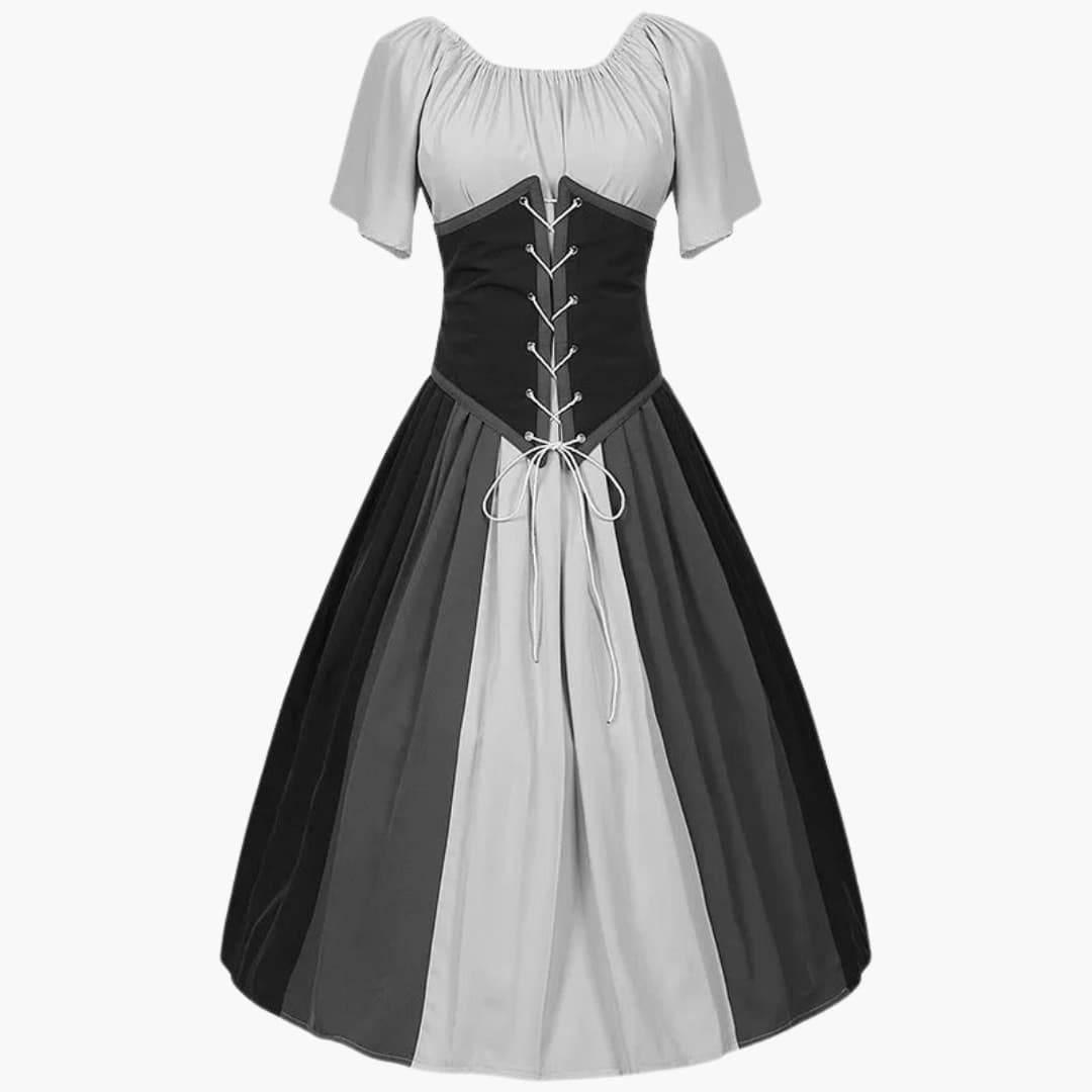 Klassisches Dirndl kleid mit Puffärmeln für Damen - Oktoberfest 2025