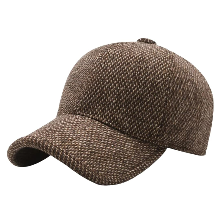 Herren Wintermütze mit Fleecefutter und Strickoberfläche