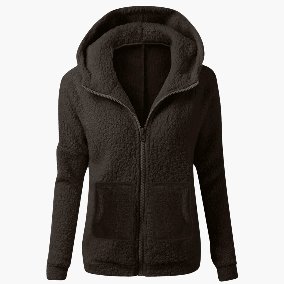 Luxuriöser Damen-Hoodie für lässige Eleganz - SchmiedeMode