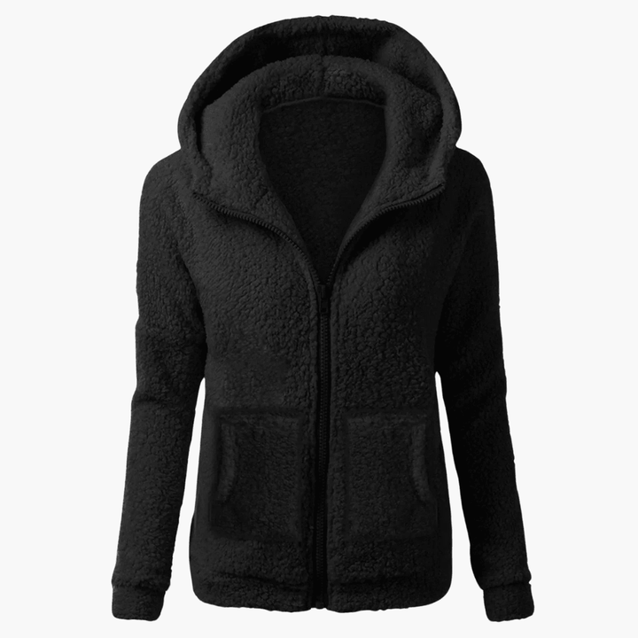 Luxuriöser Damen-Hoodie für lässige Eleganz - SchmiedeMode