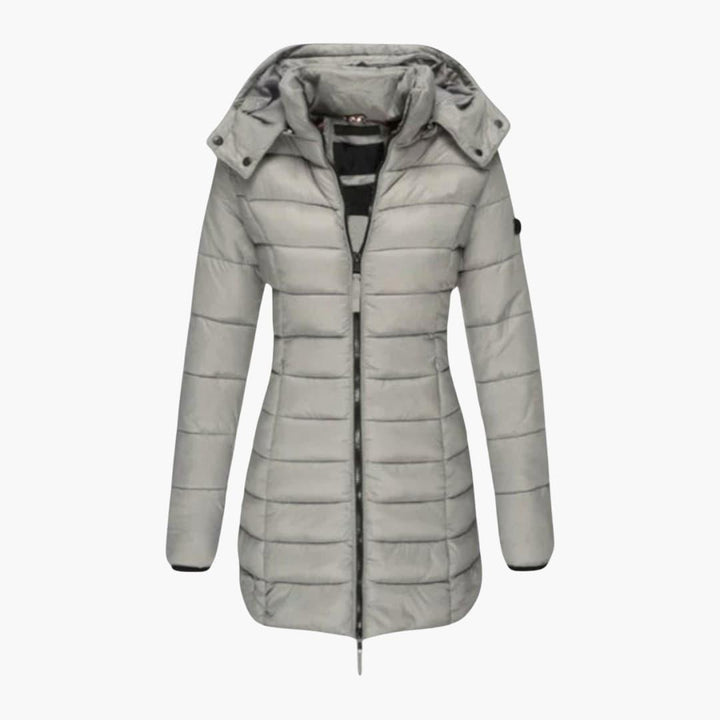 Warm gefütterter Wintermantel für Damen - SchmiedeMode
