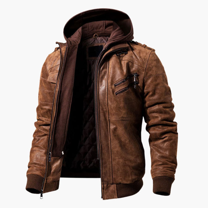 Kapuzierte Jacke für Herren
