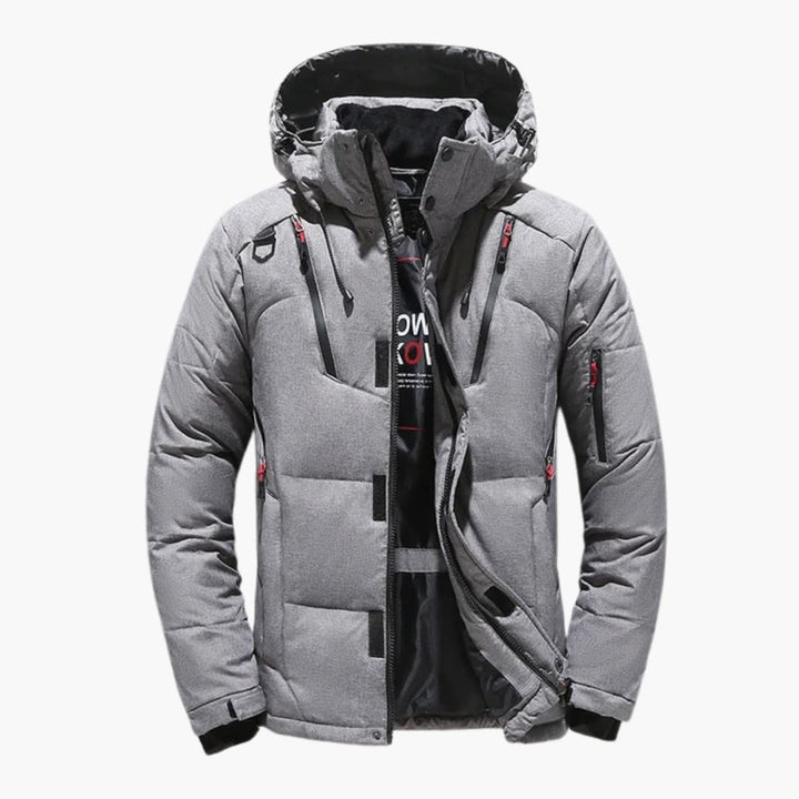 Gesteppt Daunenjacke für Herren