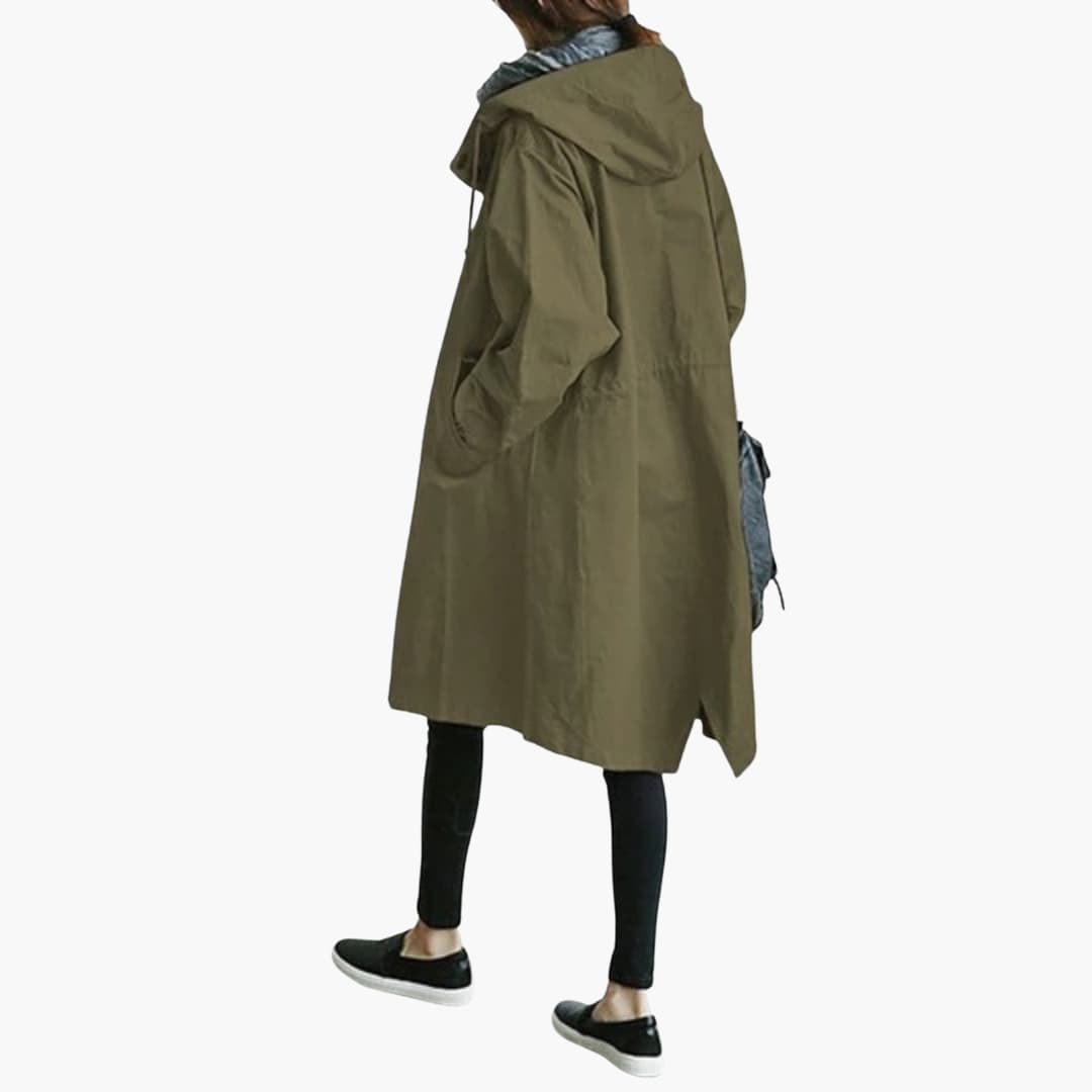 Langer Trenchcoat für Damen