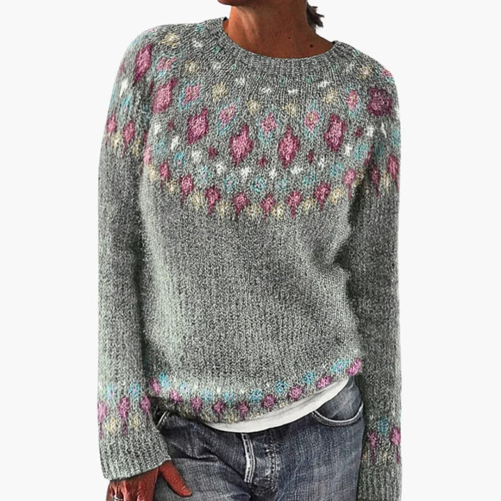 Gestrickter Pullover für Damen