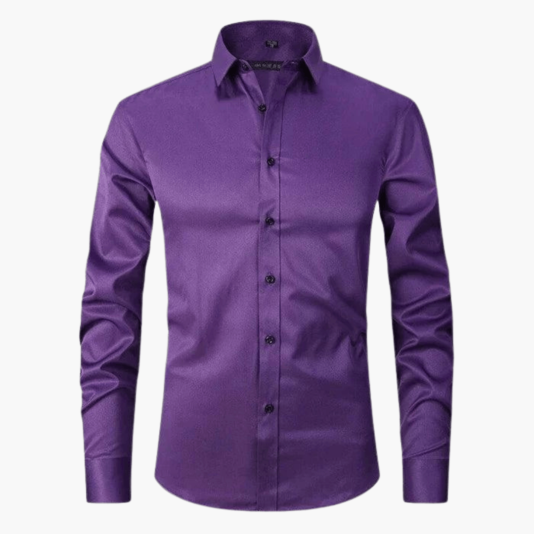 Bequemes Slim-Fit-Hemd für Männer - SchmiedeMode