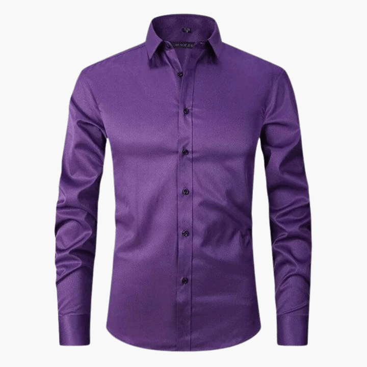 Bequemes Slim-Fit-Hemd für Männer - SchmiedeMode