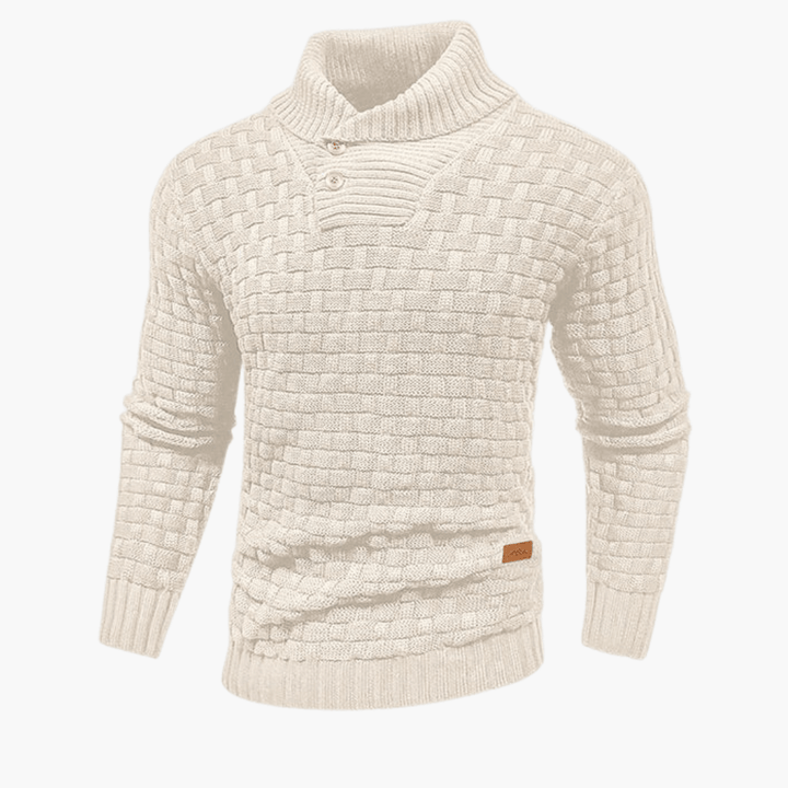 Warmer und stylischer Strickpullover für Herren - SchmiedeMode