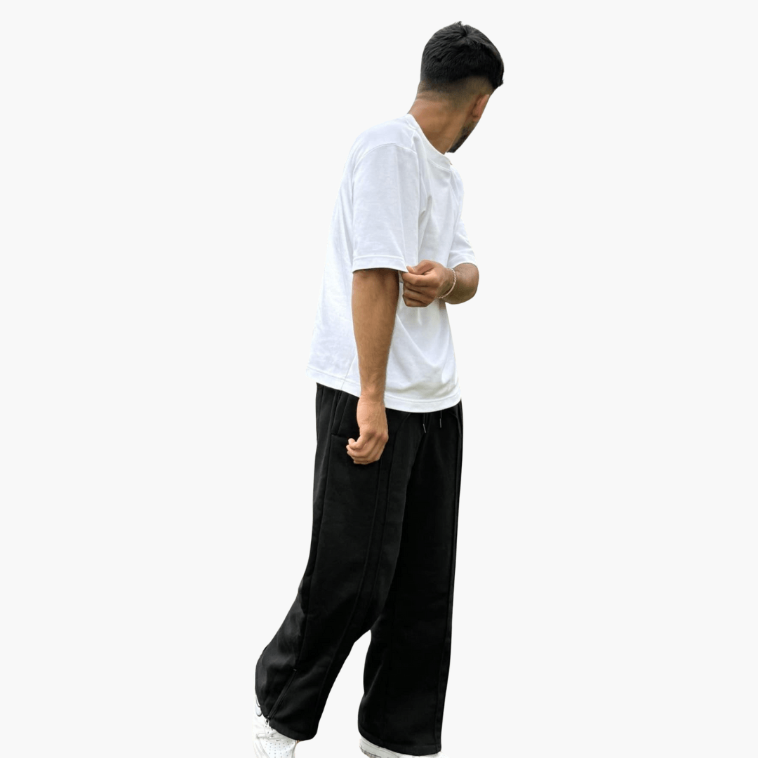 Trendige übergroße Streetwear-Sweatpants für Männer - SchmiedeMode