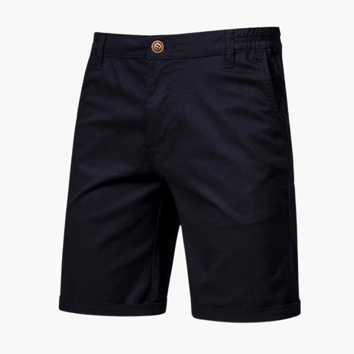 Herren Baumwollshorts mit Gummibund und Seitentaschen