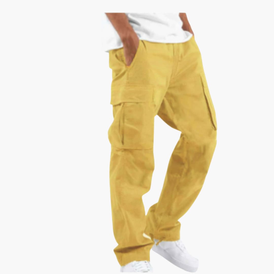 Weite Cargo-Hose für Männer - Bequeme Passform mit Taschen