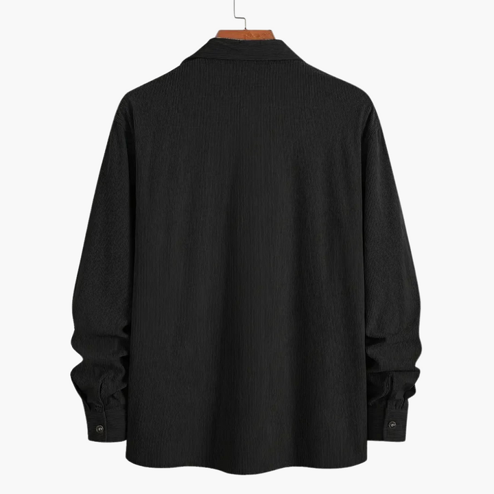 Herren Cordjacke mit Knopfverschluss