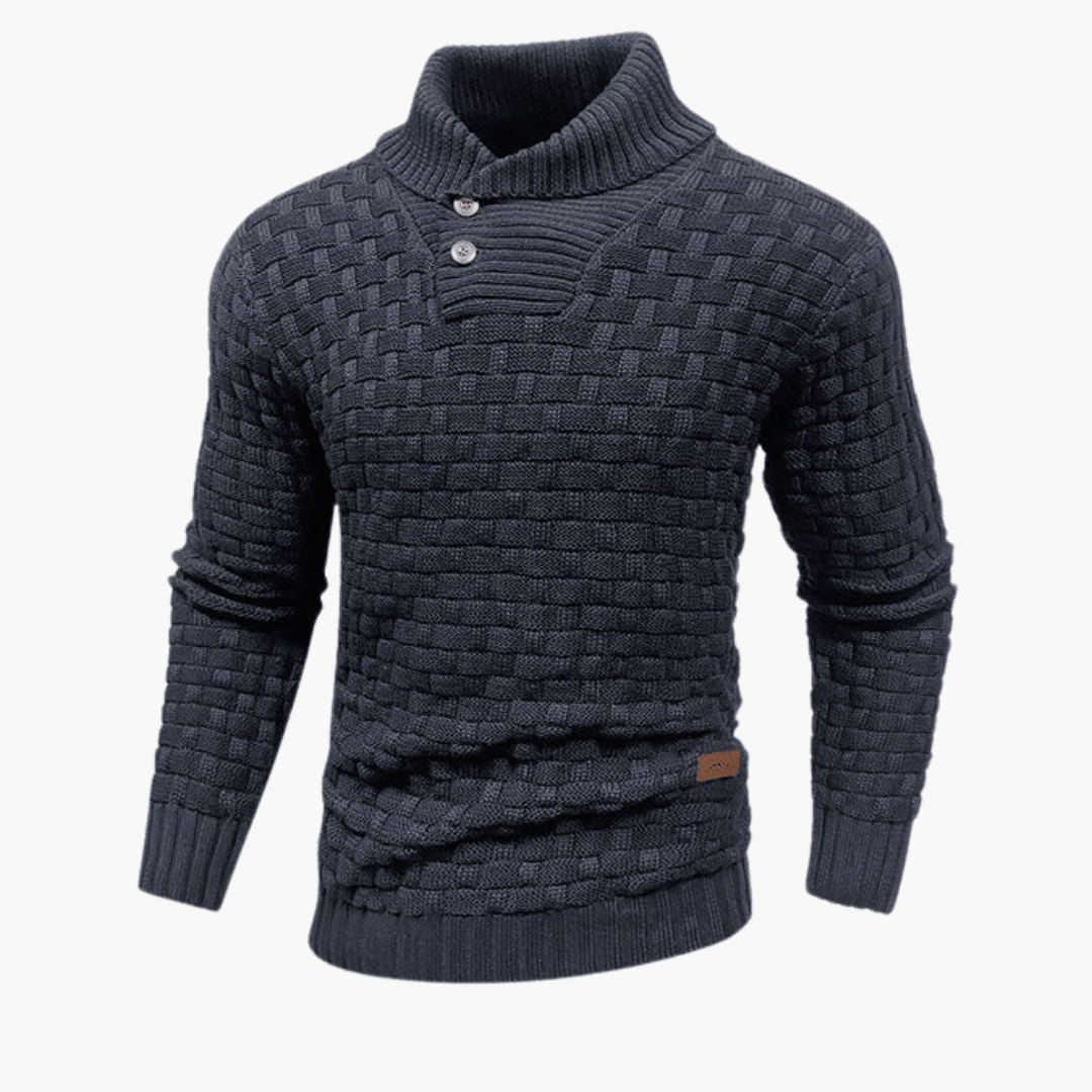 Warmer und stylischer Strickpullover für Herren - SchmiedeMode