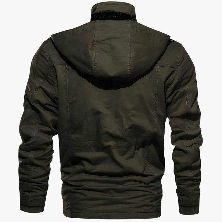Multi-Pocket Militärjacke für Herren