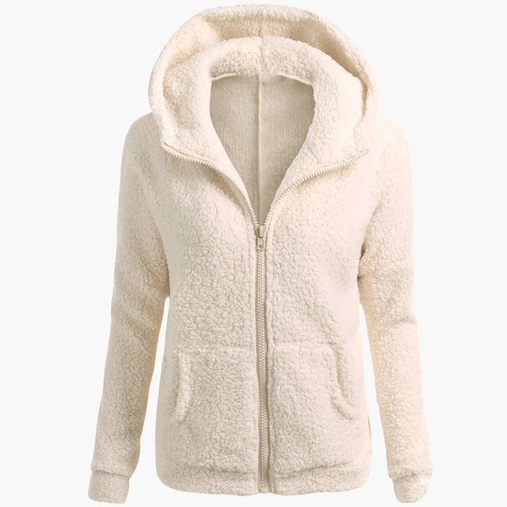 Luxuriöser Damen-Hoodie für lässige Eleganz - SchmiedeMode