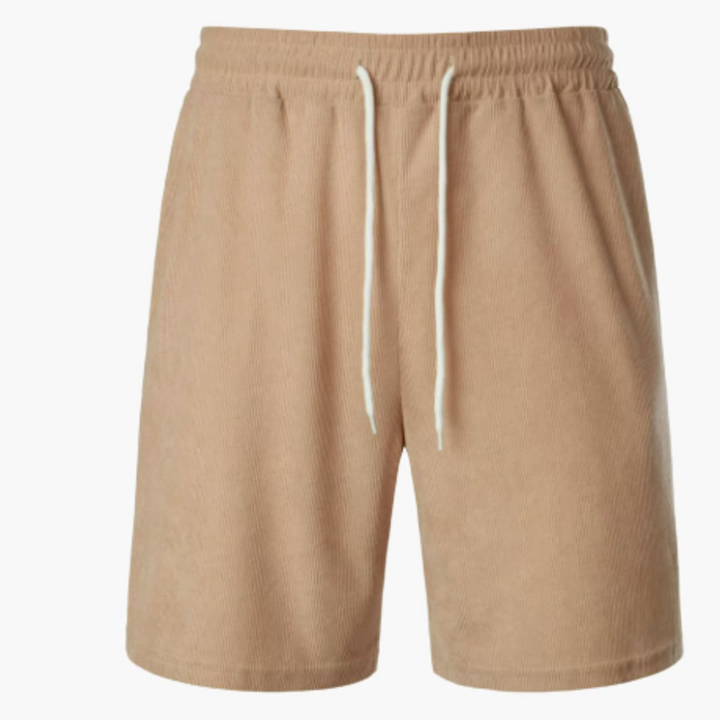 Herren Shorts aus Cord mit elastischem Bund für den Sommer