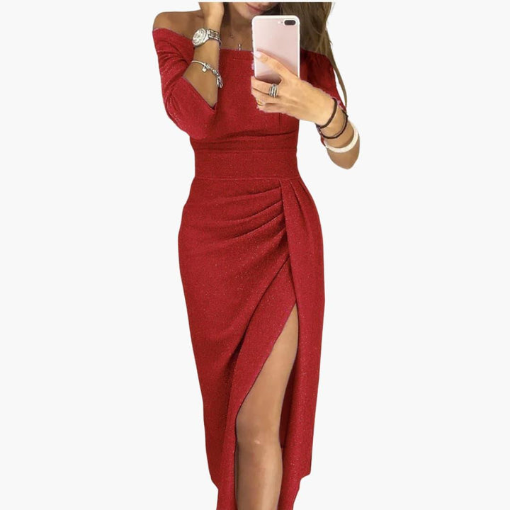 Elegantes luxuriöses Abendkleid für Frauen - SchmiedeMode