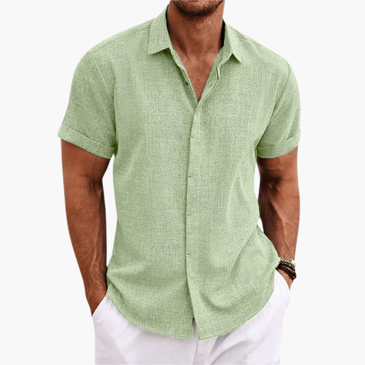 Stylisches Herren-Sommerhemd für warmes Wetter - SchmiedeMode