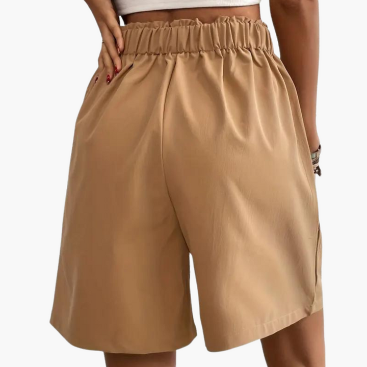 Ripp Crop Top mit Plisseerock für Damen – Sommeroutfit