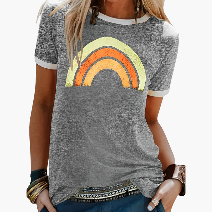 Good Vibes Grafik-T-Shirt - für Frauen im Casual-Stil