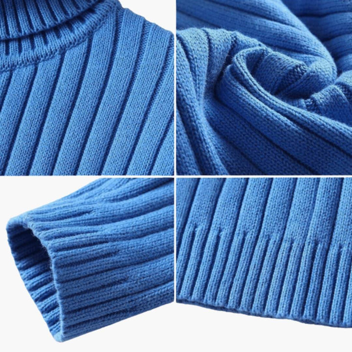 Eleganter Luxus-Rollkragenpullover für Damen - SchmiedeMode