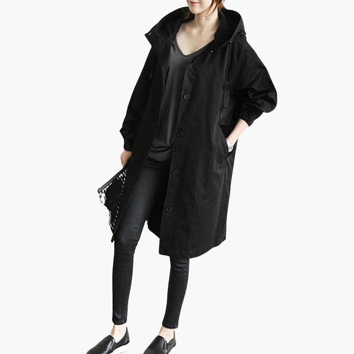 Langer Trenchcoat für Damen