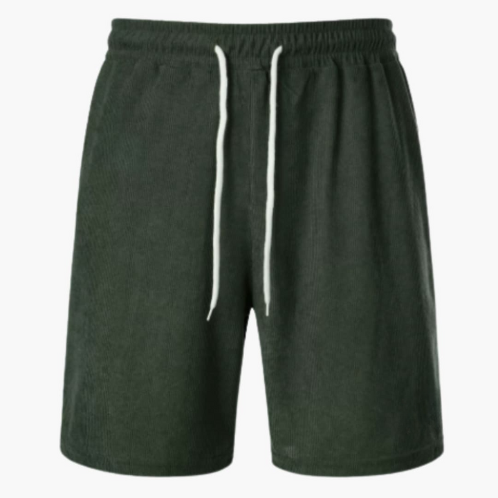 Herren Shorts aus Cord mit elastischem Bund für den Sommer