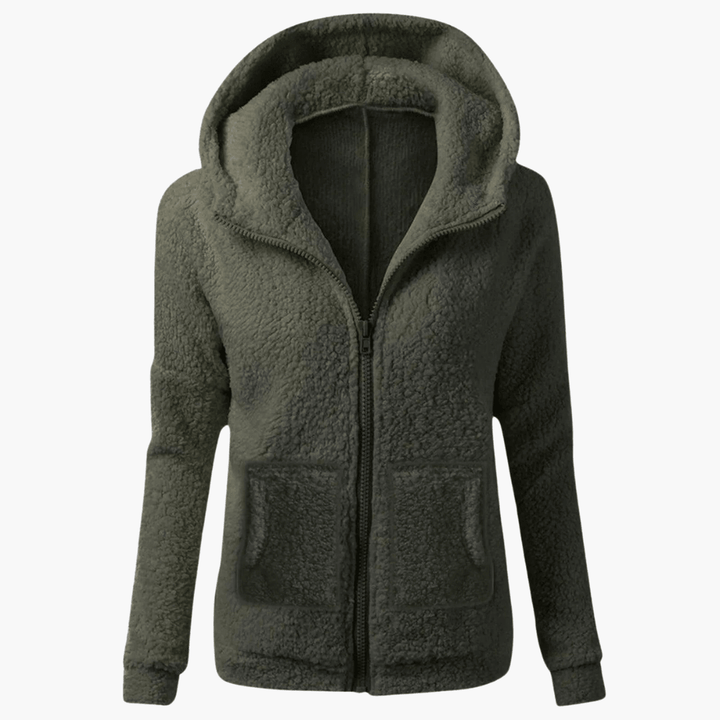 Luxuriöser Damen-Hoodie für lässige Eleganz - SchmiedeMode