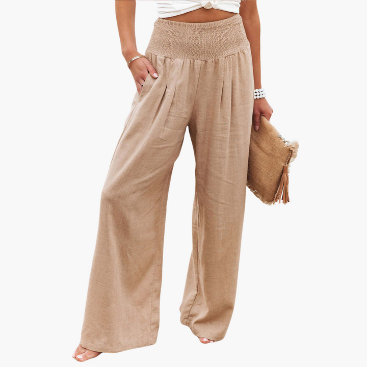 Palazzo Hose für Damen – Weite, bequeme Sommerhose