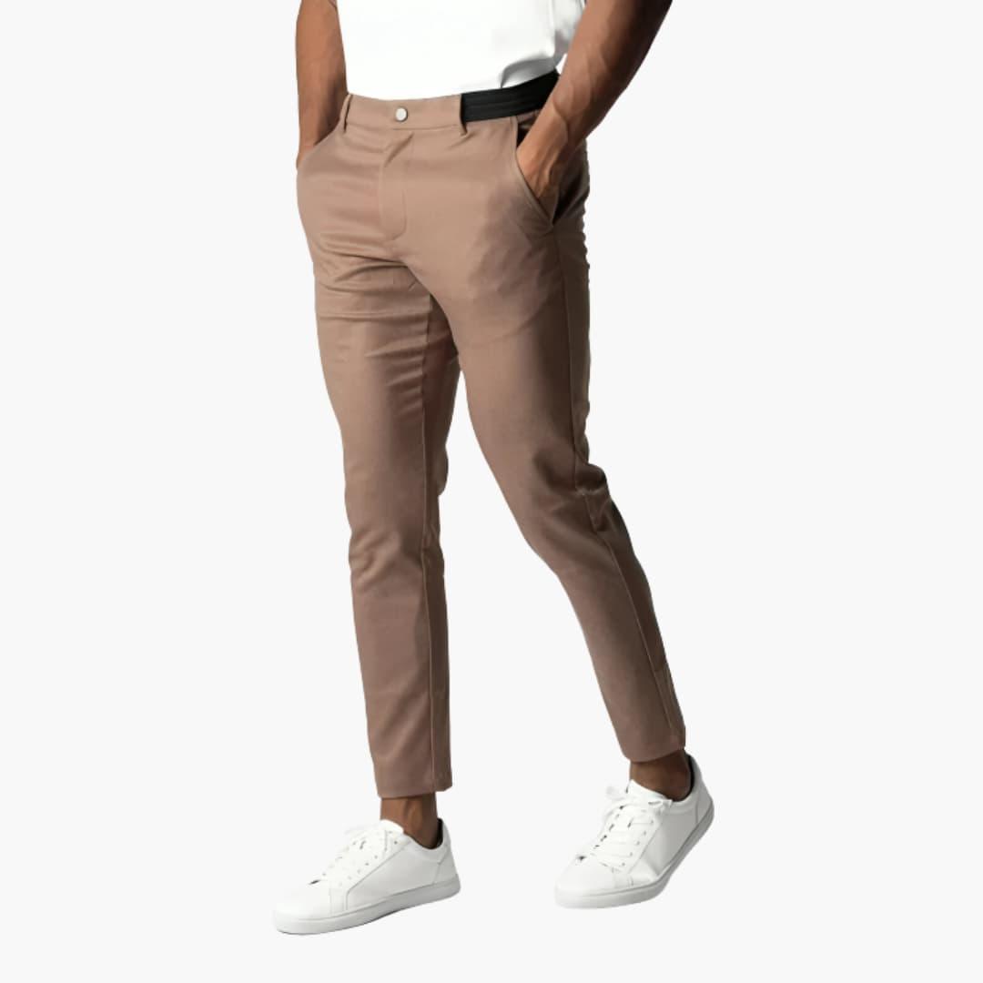 Bequeme Stretch-Chinohose für Herren - SchmiedeMode