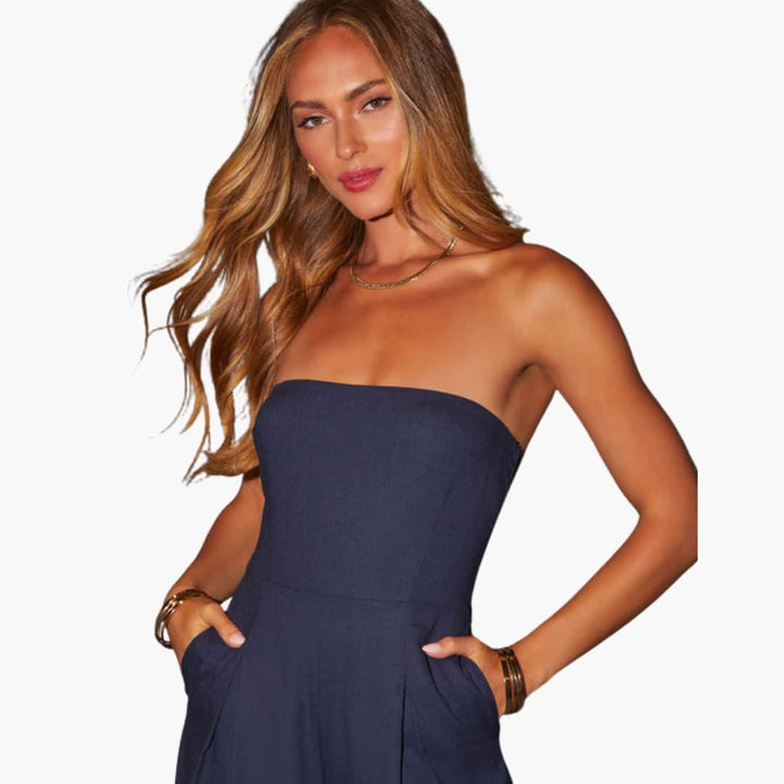Schmeichelhafter, stylischer Jumpsuit für Damen - SchmiedeMode