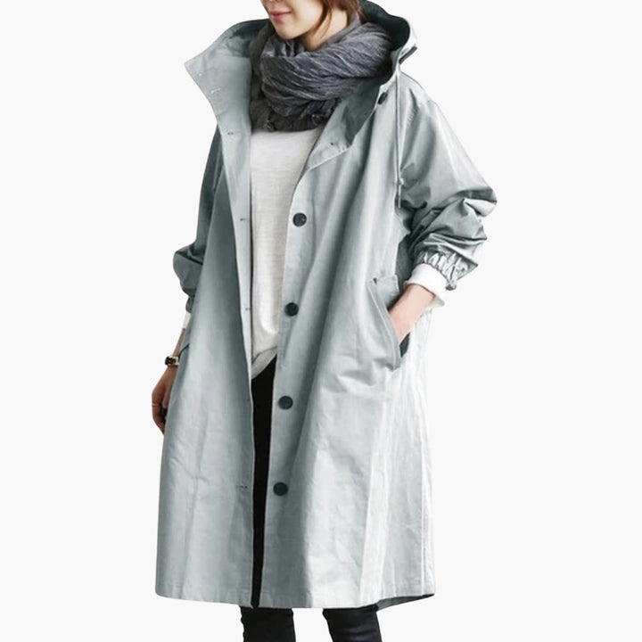 Langer Trenchcoat für Damen