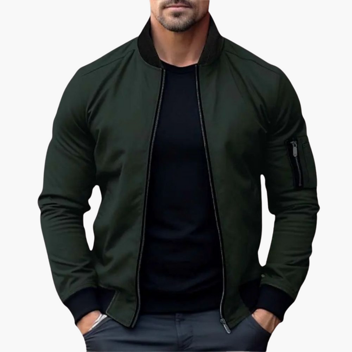 Leichte Bomberjacke für Herren - Atmungsaktiv & Stylisch