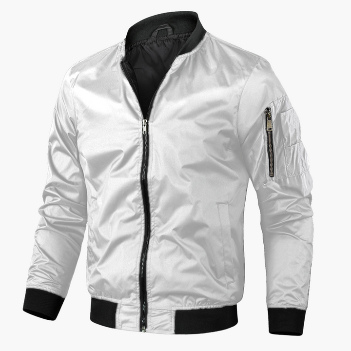 Bomberjacke mit Reißverschluss für Herren – modern & leicht