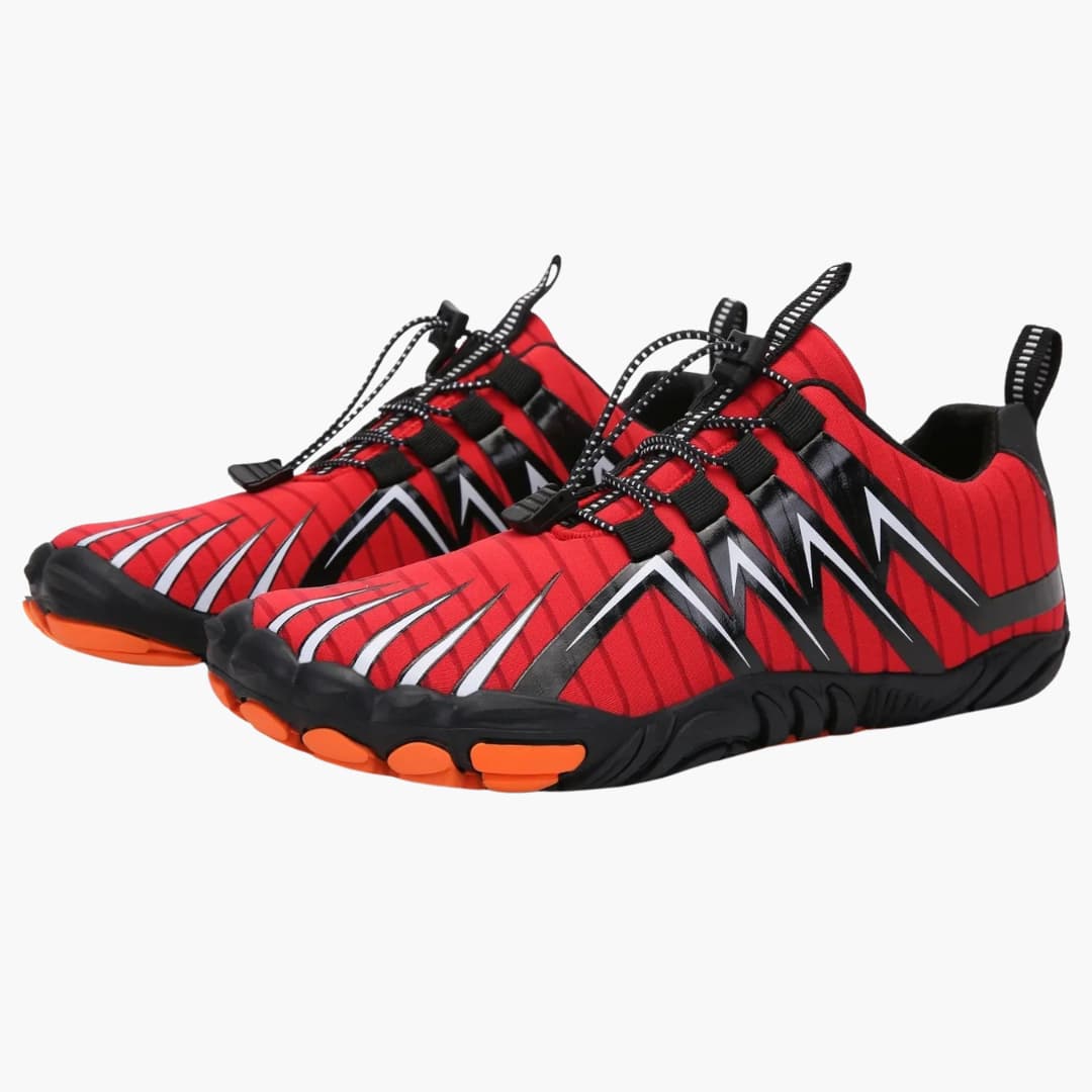 Unisex Flache Barfuß schuhe mit Fünf-Zehen-Design und rutschfester Sohle