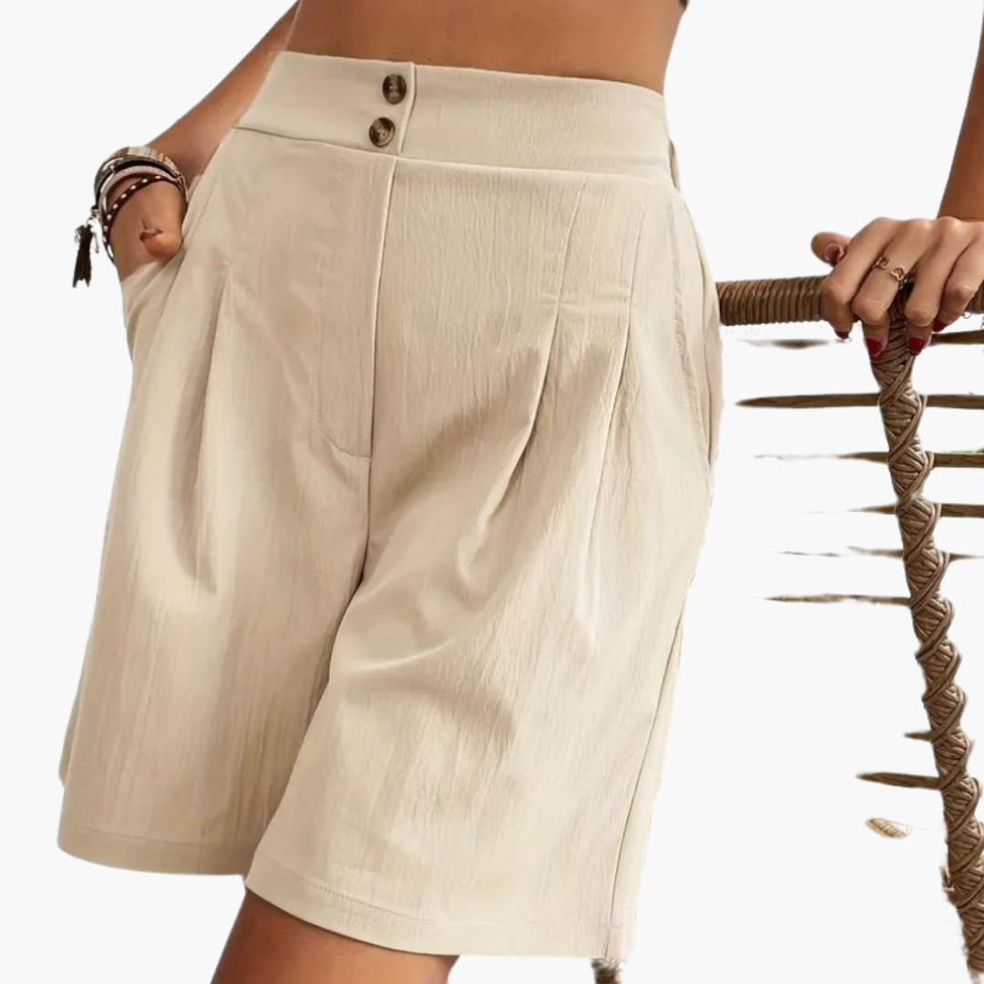 Ripp Crop Top mit Plisseerock für Damen – Sommeroutfit