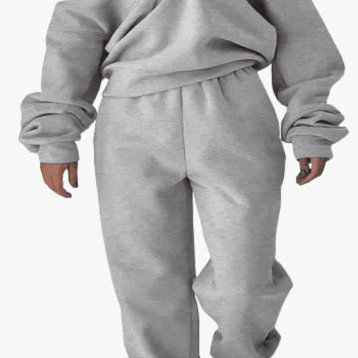 Damen Lounge Set mit Half Zip Sweatshirt