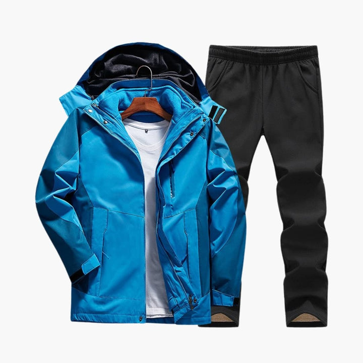 Damen Outdoor Set mit Kapuzenjacke und Hose