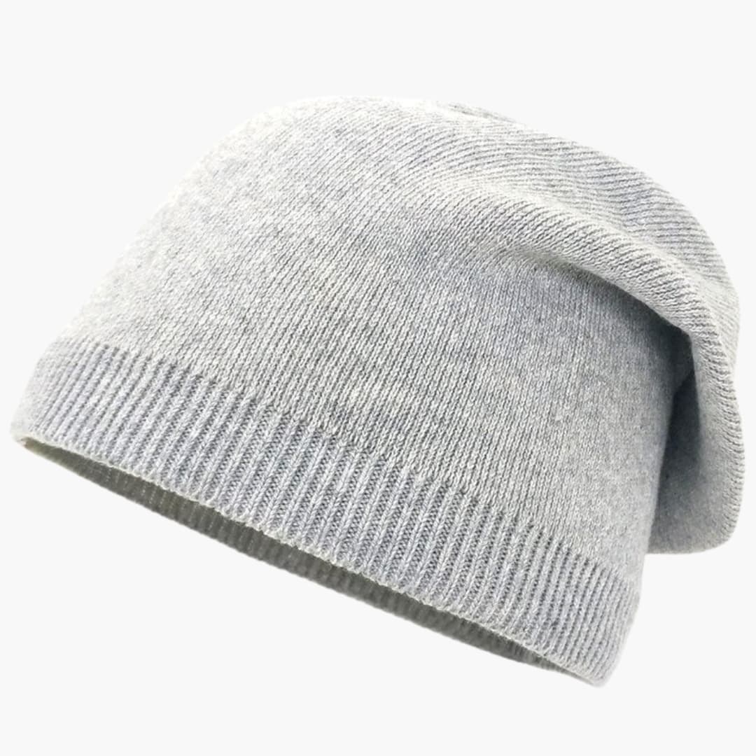 Damen Strick Beanie Mütze mit runder Form