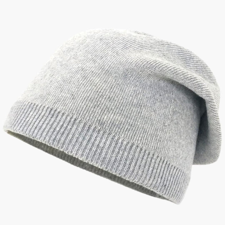 Damen Strick Beanie Mütze mit runder Form