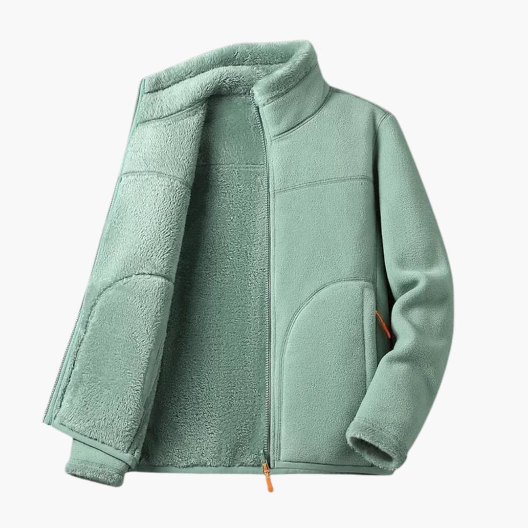 Damenjacke mit Reißverschluss und Taschen
