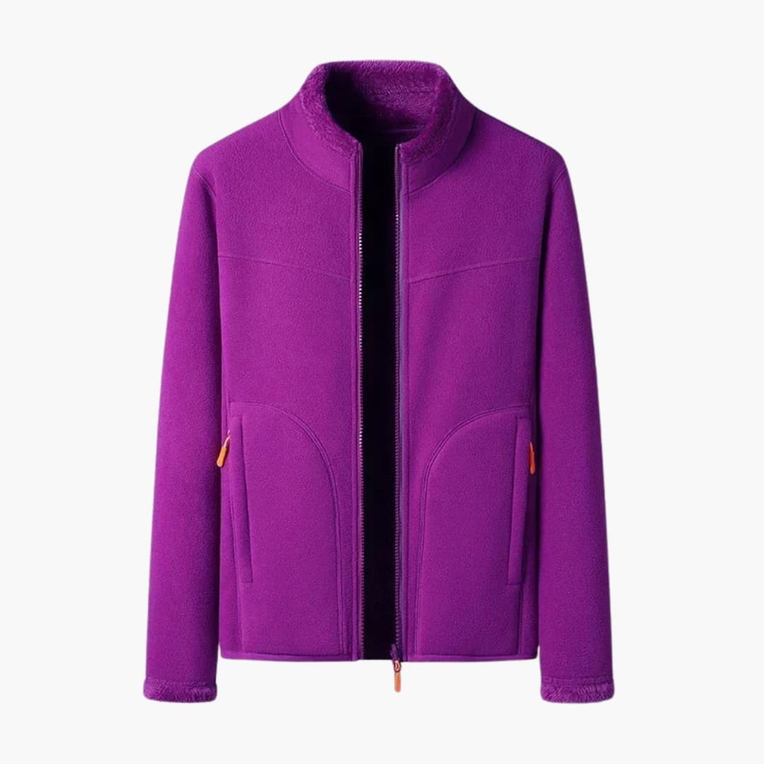 Damenjacke mit Reißverschluss und Taschen