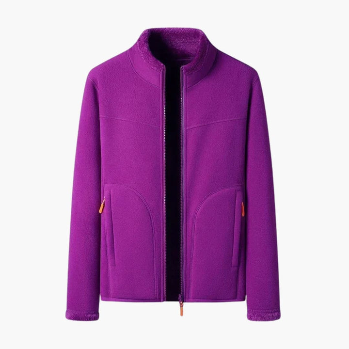 Damenjacke mit Reißverschluss und Taschen