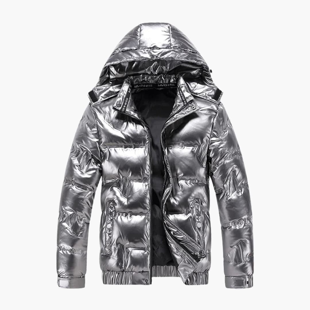 Herren Winterjacke mit Kapuze