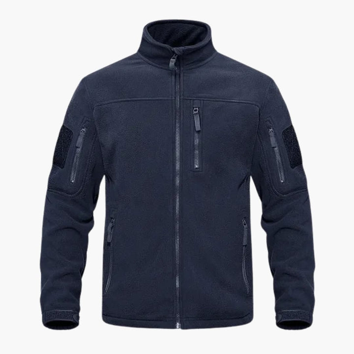 Herren Fleecejacke mit durchgehendem Reißverschluss