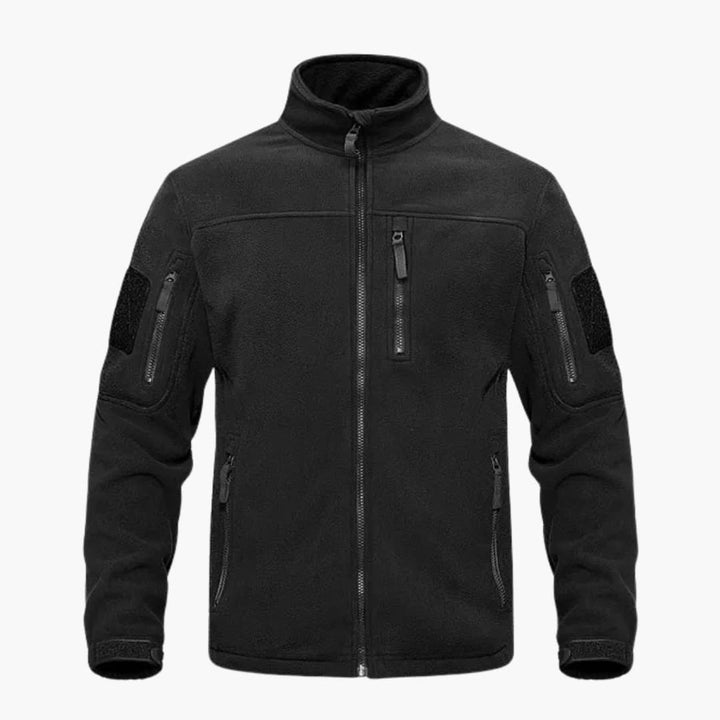 Herren Fleecejacke mit durchgehendem Reißverschluss