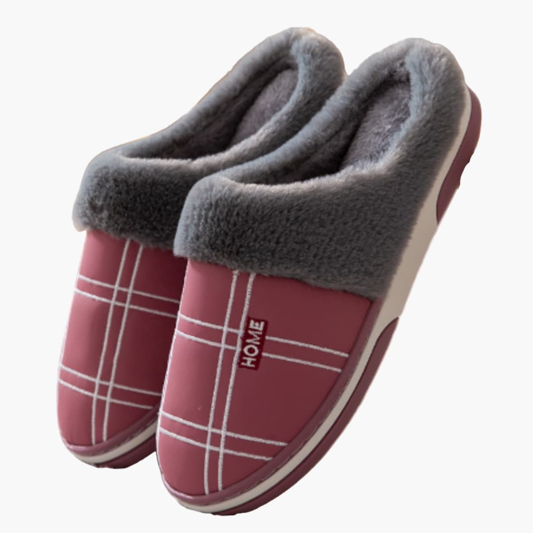 Herren Hausschuhe mit Schlupfdesign und Futter
