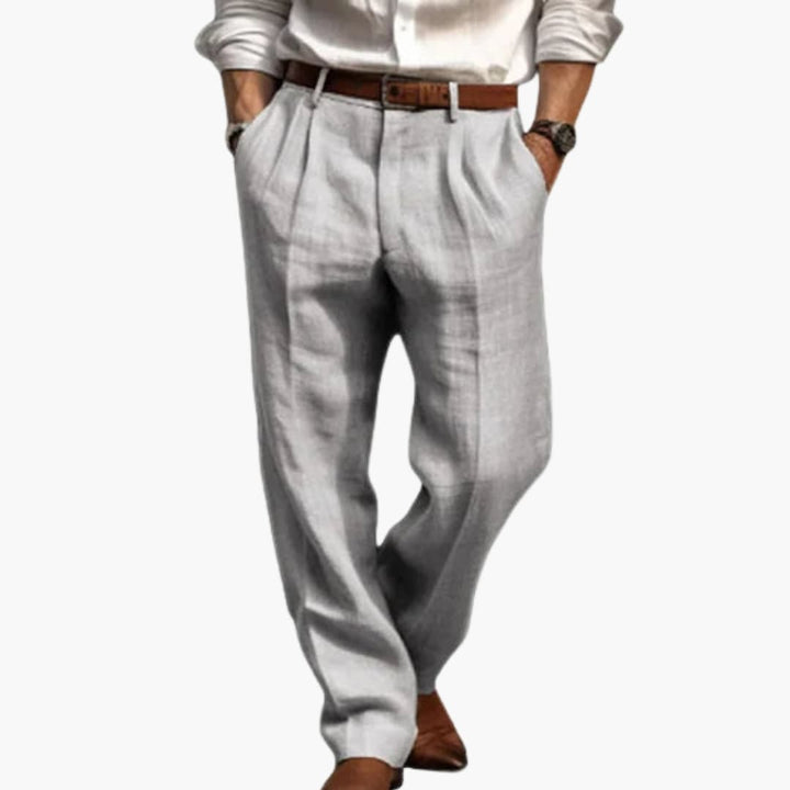 Herren Hose mit geradem Bein und funktionalen Taschen