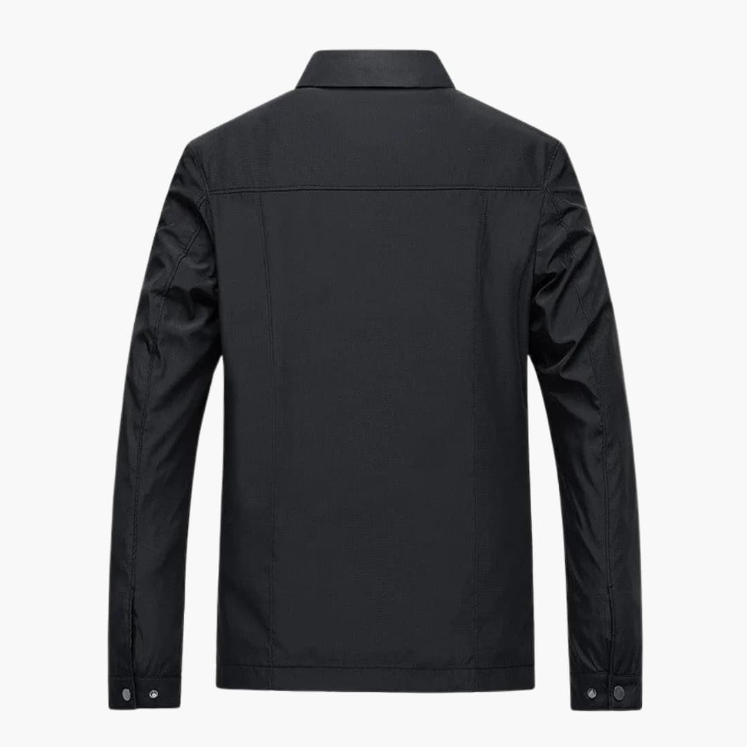 Herren Jacke mit Hemdkragen